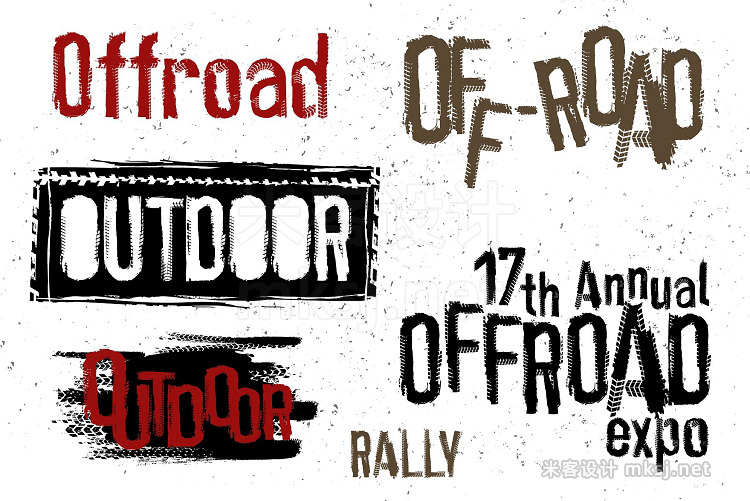 png素材 Off-Road Grunge Pack