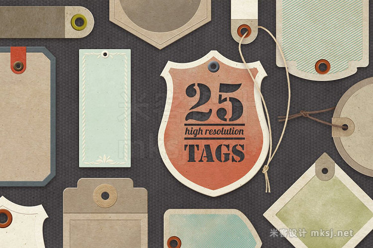 png素材 Paper Tags Collection