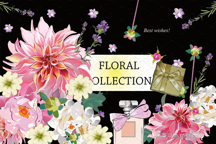 png素材 Floral collection