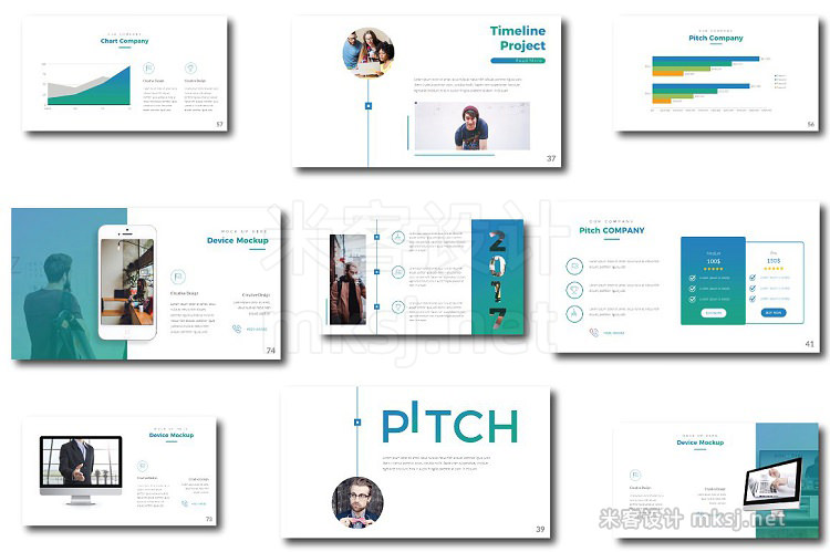 企业经营战略财务流程月度计划营销分配PPT模板 Pitch Business Powerpoint