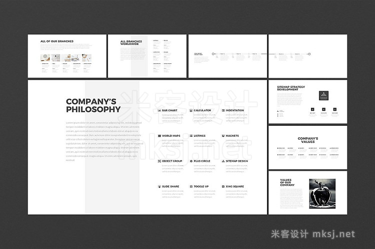 PPT模板 Unbounded PowerPoint Template