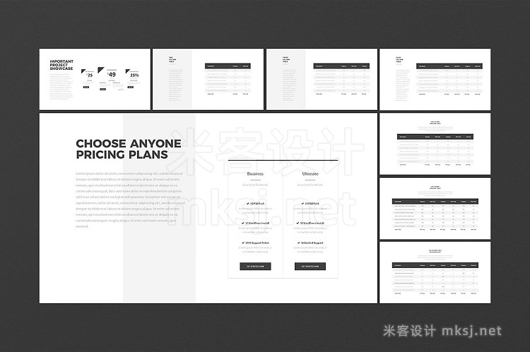 PPT模板 Unbounded PowerPoint Template