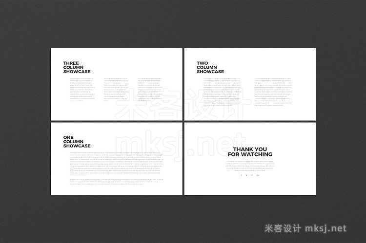 PPT模板 Unbounded PowerPoint Template