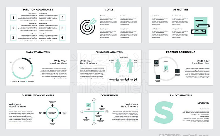 PPT模板 Project Proposal PowerPoint Template