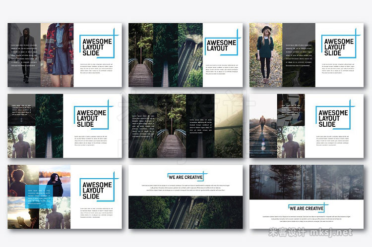 PPT模板 Inside Business Powerpoint Template