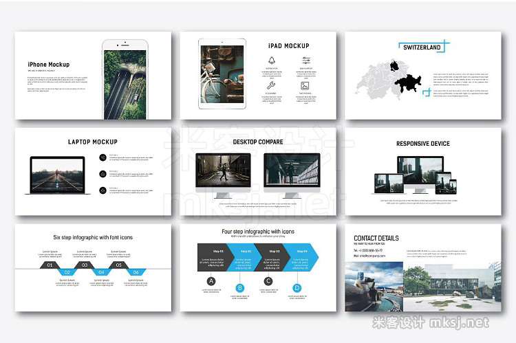 PPT模板 Inside Business Powerpoint Template