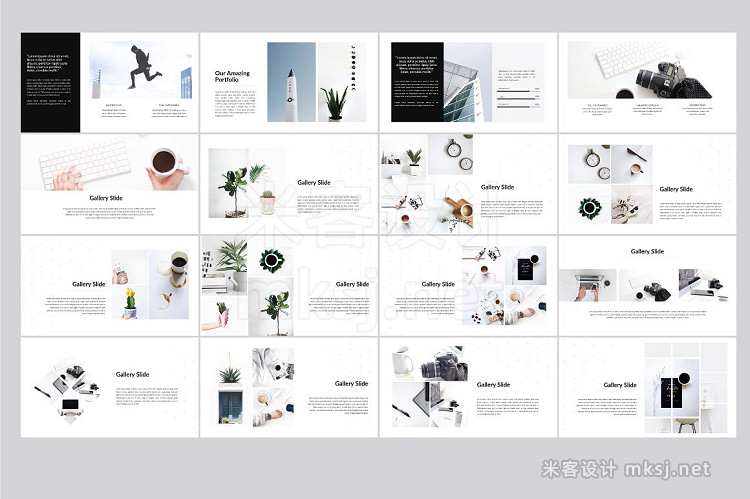 PPT模板 Minimalis Multipurpose Powerpoint