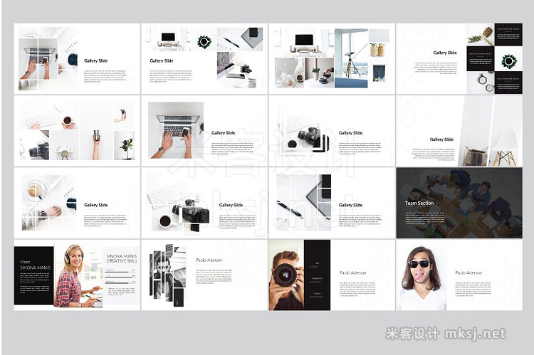 PPT模板 Minimalis Multipurpose Powerpoint