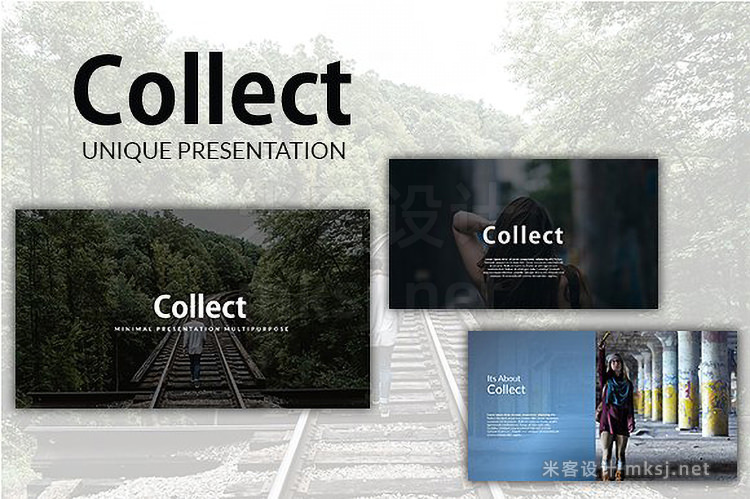 PPT模板 Collect Powerpoint Template