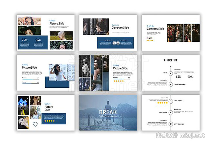 PPT模板 Collect Powerpoint Template