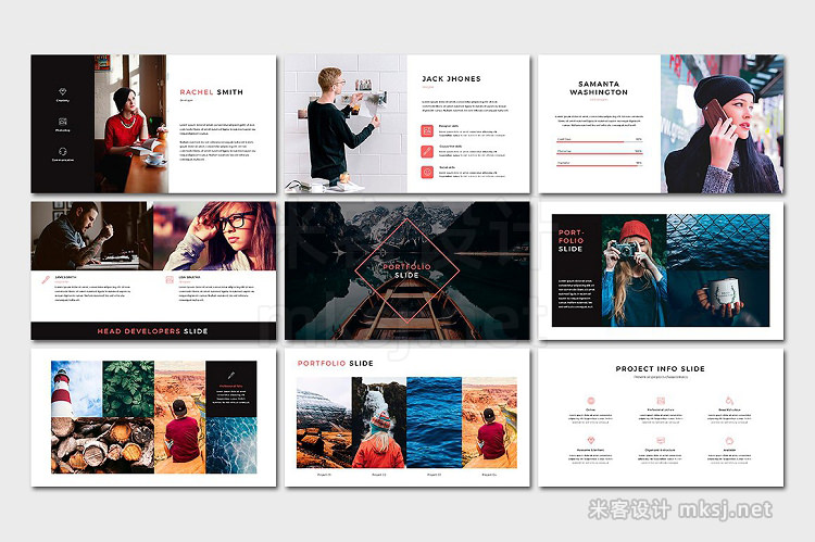 PPT模板 Reign PowerPoint Template