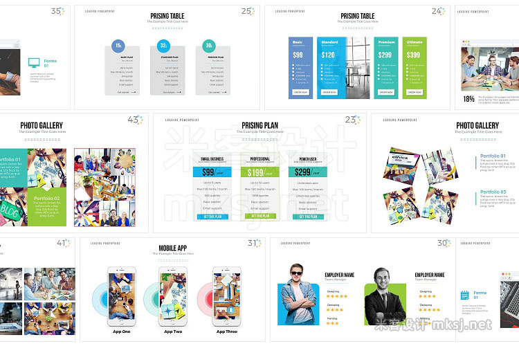 PPT模板 Loading PowerPoint Template