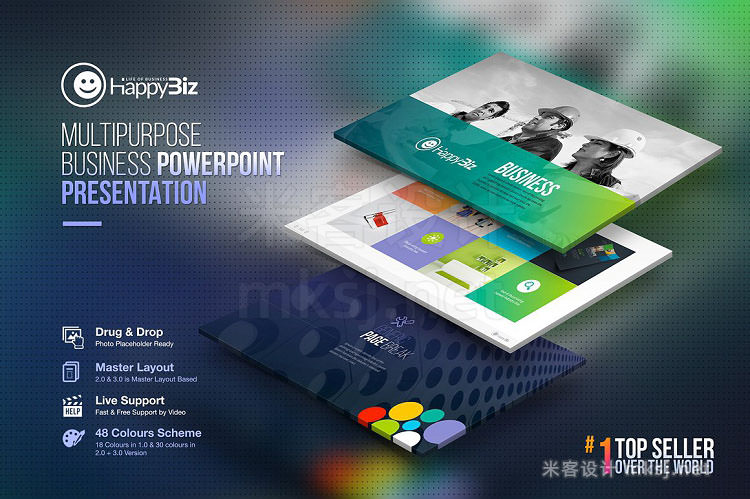 PPT模板 Multipurpose Business PowerPoint