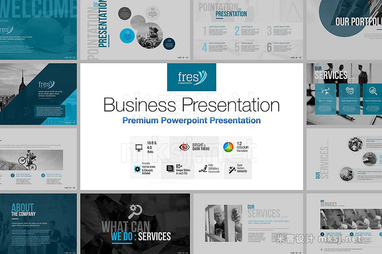 PPT模板 Business Presentation Big Bundle