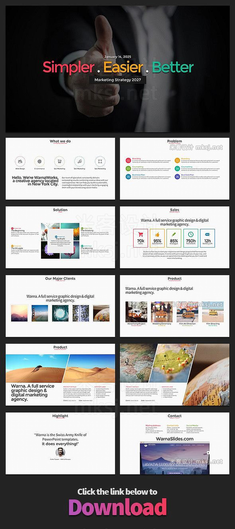 PPT模板 Simpler PowerPoint Template