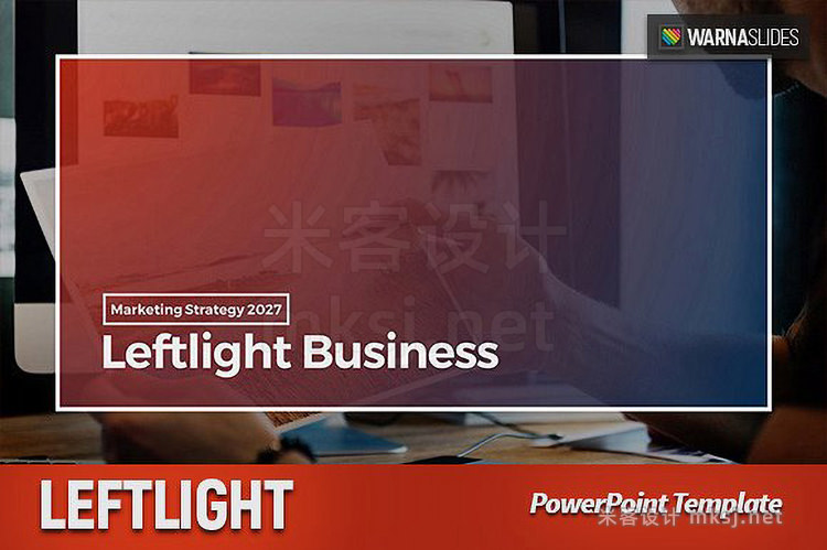 PPT模板 Leftlight PowerPoint Template