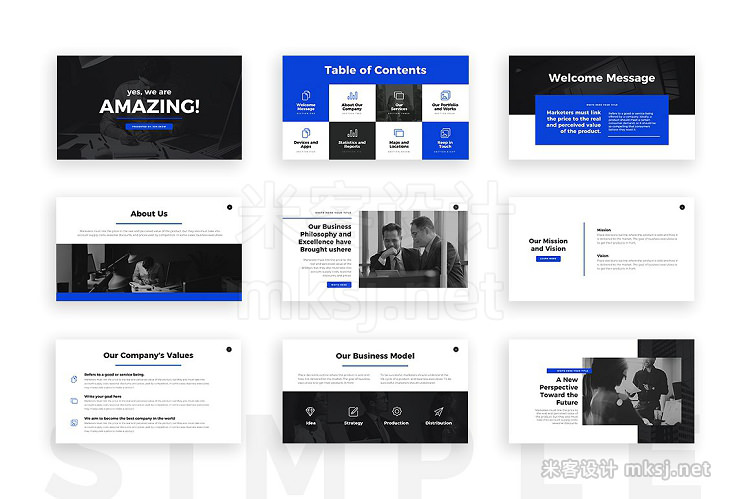 PPT模板 Amazing PowerPoint Template
