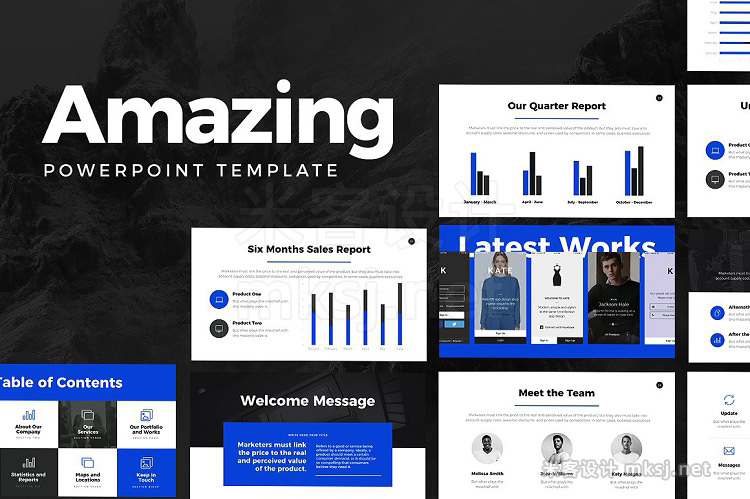 PPT模板 Amazing PowerPoint Template