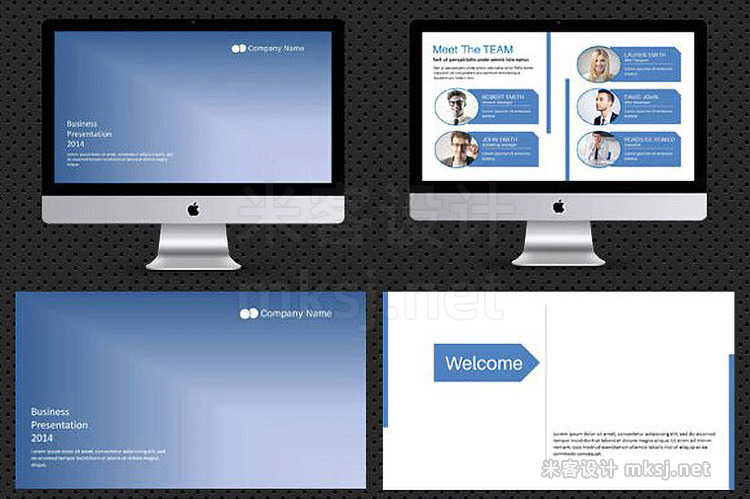 PPT模板 Corporate PowerPoint presentation V1