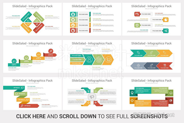 PPT模板 Top PowerPoint Infographics Pack 3