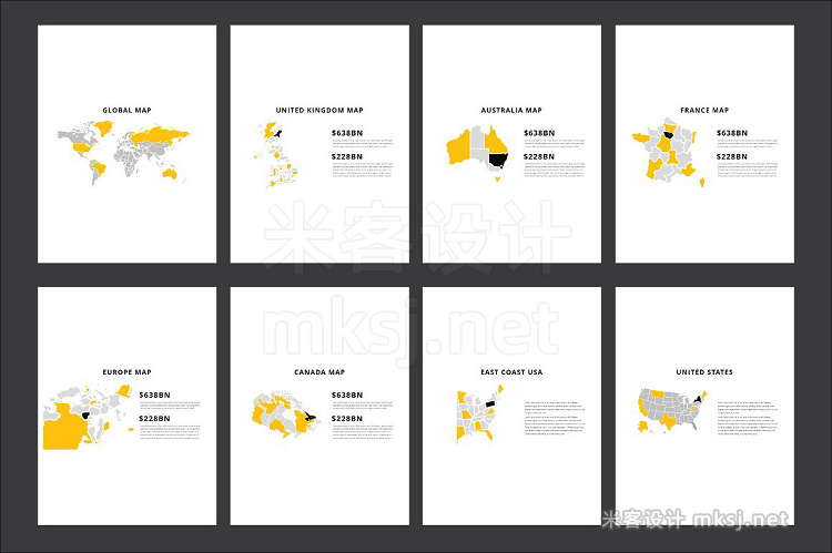 PPT模板 Hokagata powerpoint template