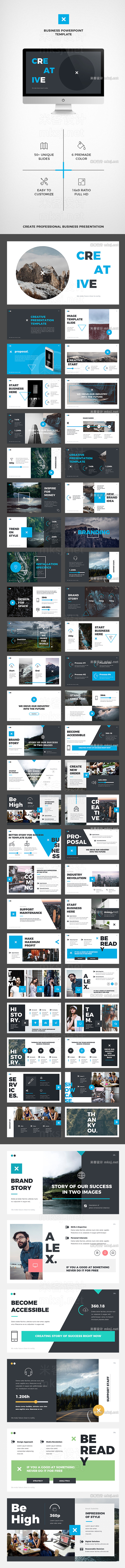 PPT模板 business powerpoint template