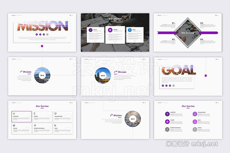 PPT模板 Impressive Powerpoint Template