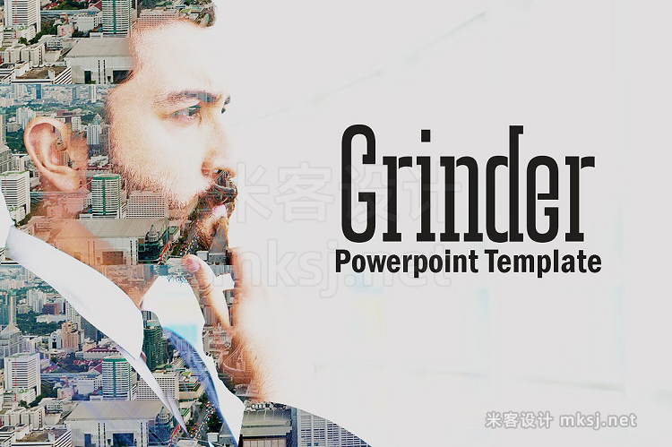 PPT模板 Grinder Powerpoint Template
