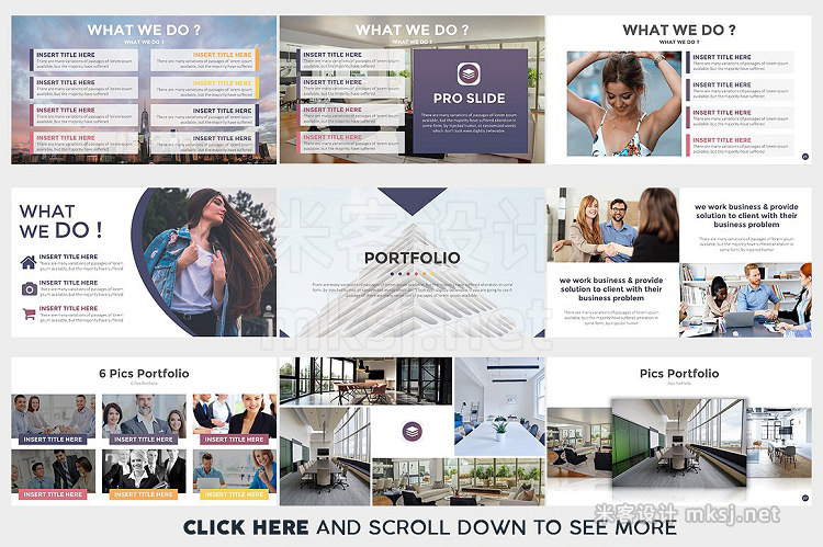PPT模板 PRO Slides PowerPoint Template