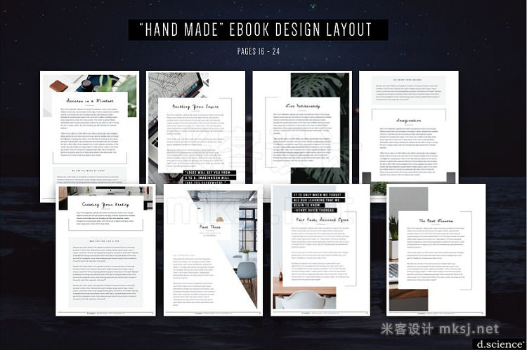 PPT模板 3X Ebook Bundle Templates