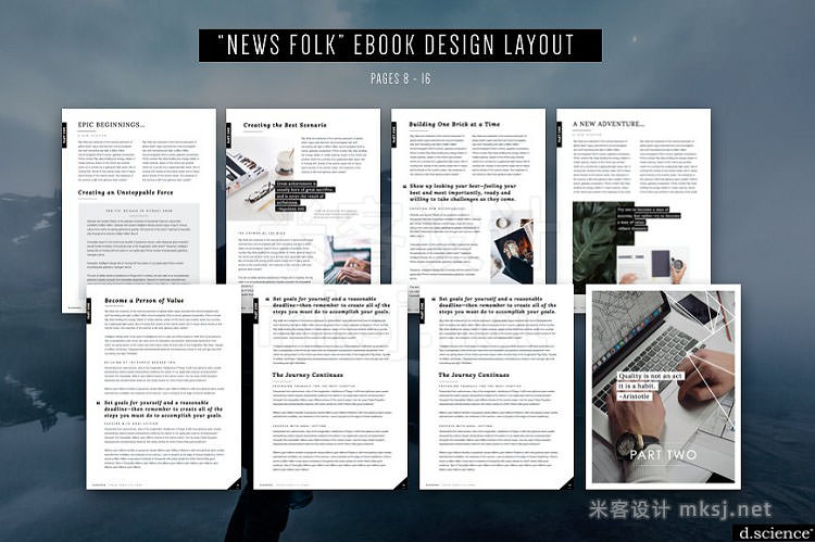 PPT模板 3X Ebook Bundle Templates