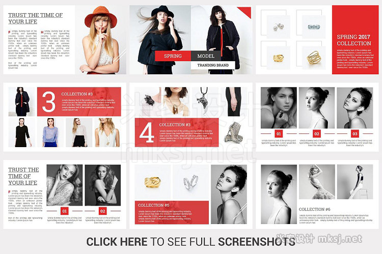 PPT模板 Fashion PowerPoint Template