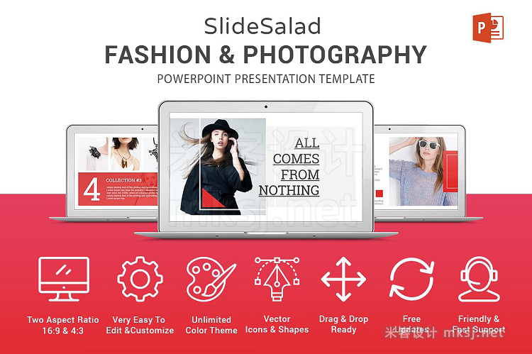 PPT模板 Fashion PowerPoint Template