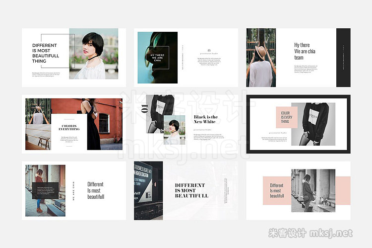 PPT模板 CHIA PowerPoint Template