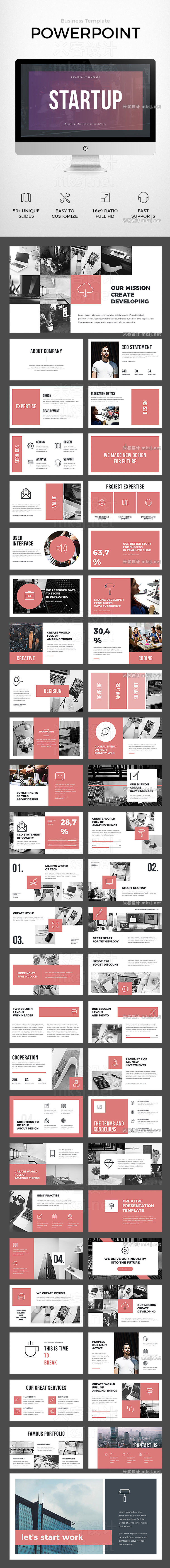 PPT模板 business powerpoint template