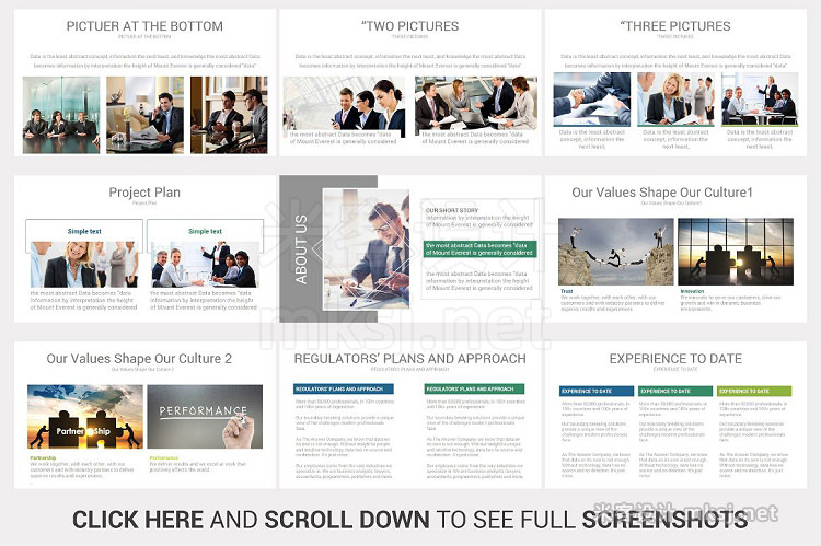PPT模板 Business Model PowerPoint Template