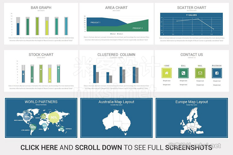 PPT模板 Business Model PowerPoint Template