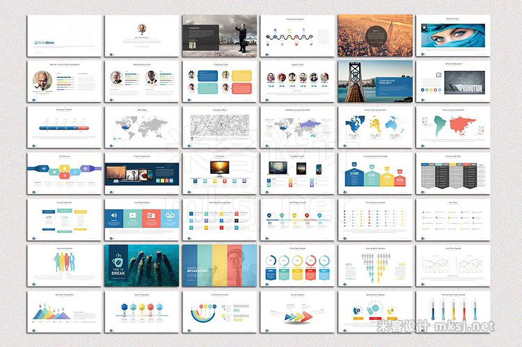 PPT模板 Bolodewo Powerpoint Template