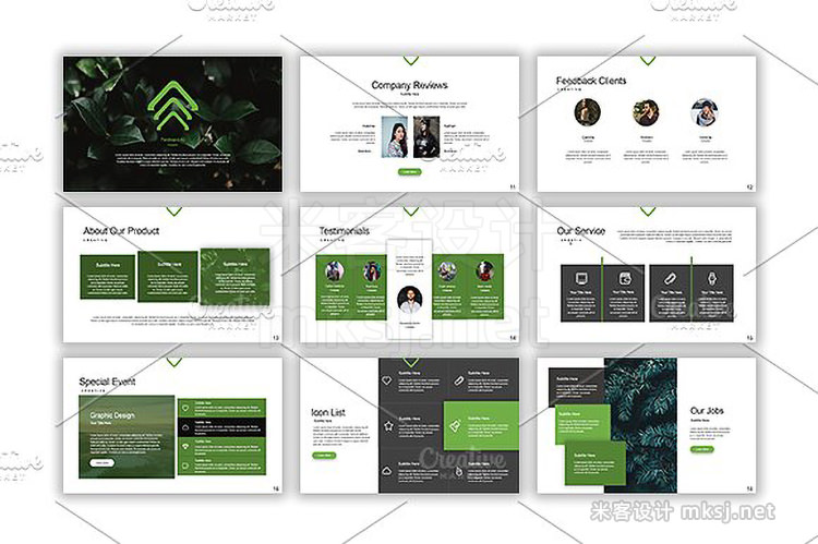 PPT模板 Criuks Powerpoint Template