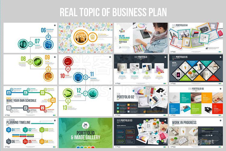 PPT模板 BusinessPlan PowerPoint Presentation
