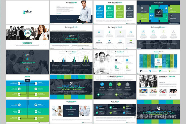 PPT模板 PowerPoint Presentation Template