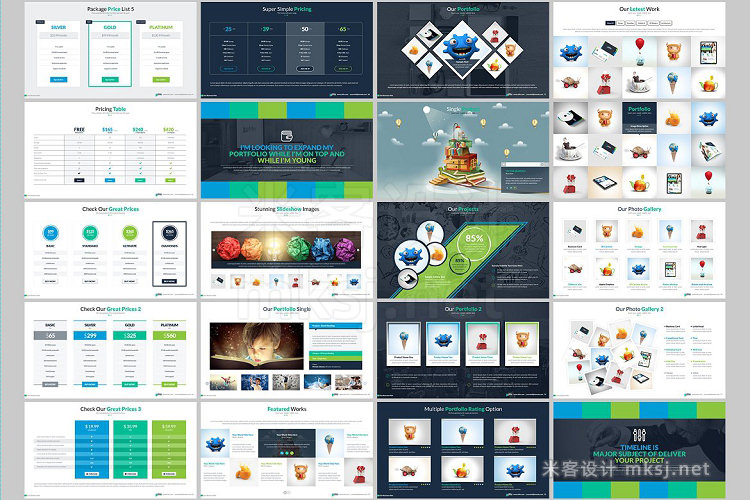 PPT模板 PowerPoint Presentation Template