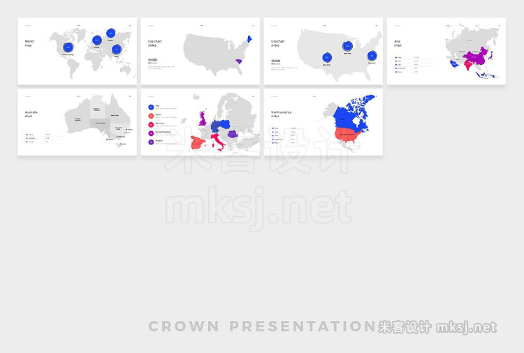 PPT模板 CROWN Powerpoint Template