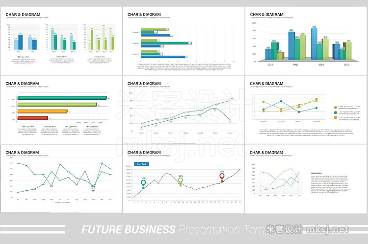 PPT模板 Future Business Powerpoint Template