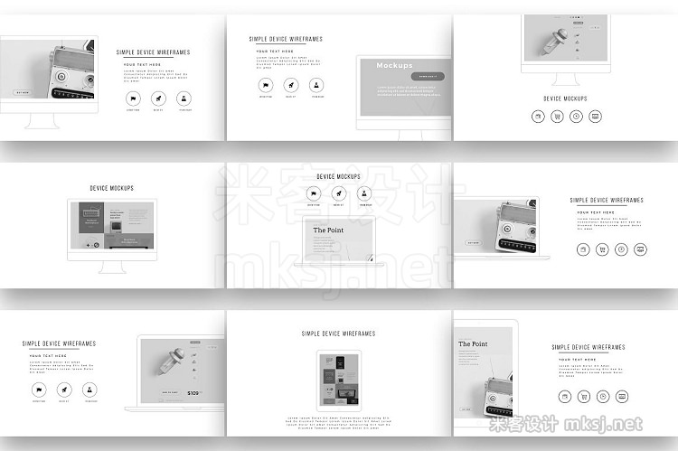 PPT模板 CONNECT PowerPoint Template Update