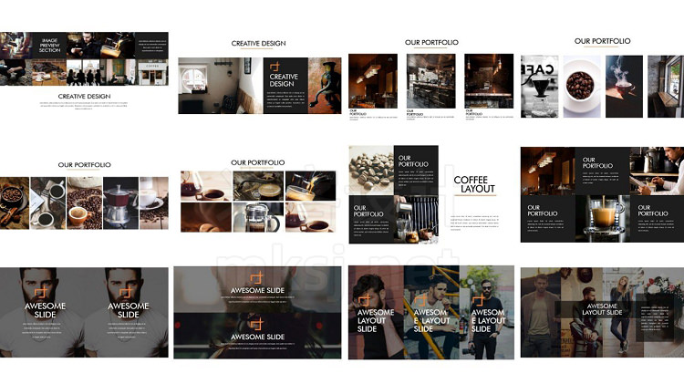 PPT模板 Coffee Presentation Business Template