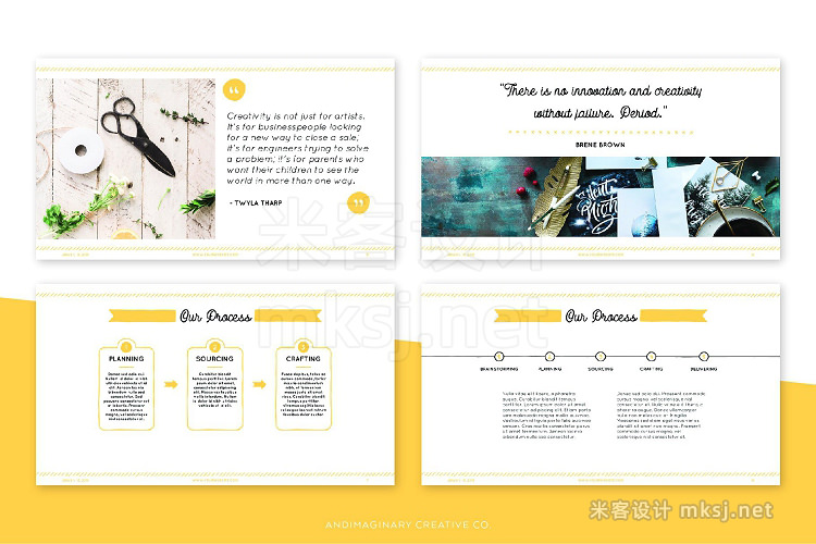 PPT模板 Crafters PPT Presentation Templates