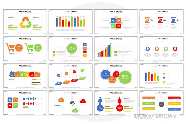 PPT模板 Semut Marketing Powerpoint