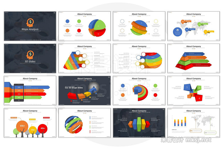 PPT模板 Semut Marketing Powerpoint