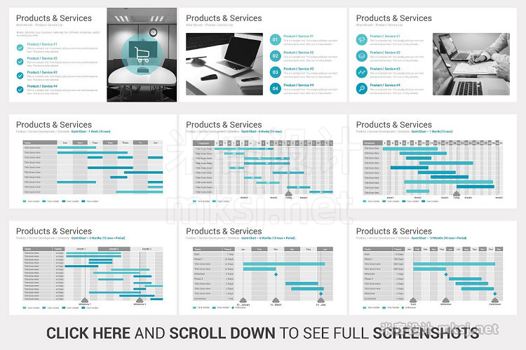 PPT模板 Business Plan PowerPoint Template